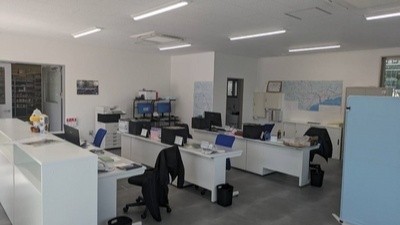 姶良営業所のオフィス